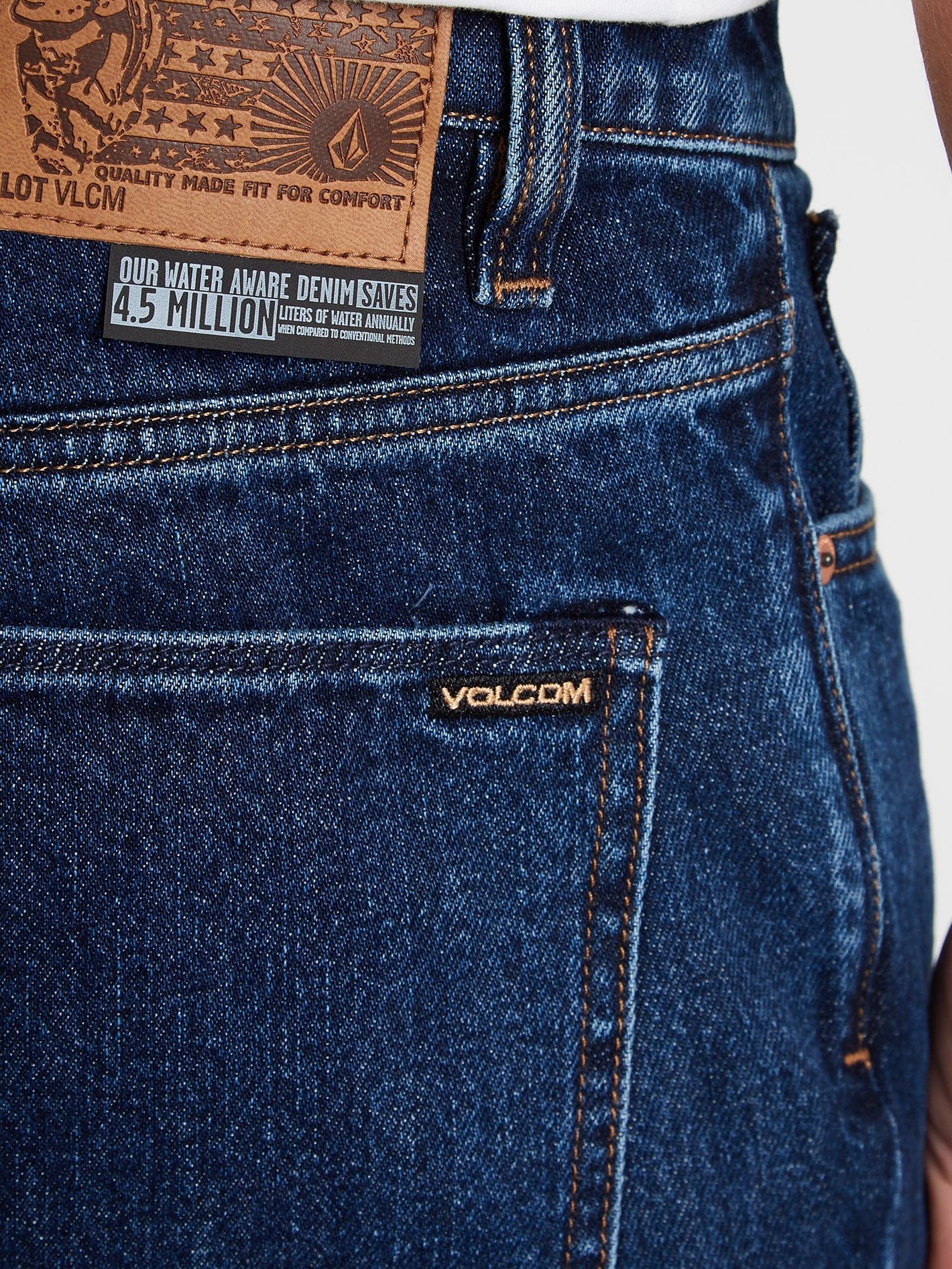 Louie Lopez Tapered Denim - BLUE RINSE