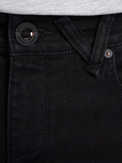2 X Vorta Tapered Denim - BLACK OUT