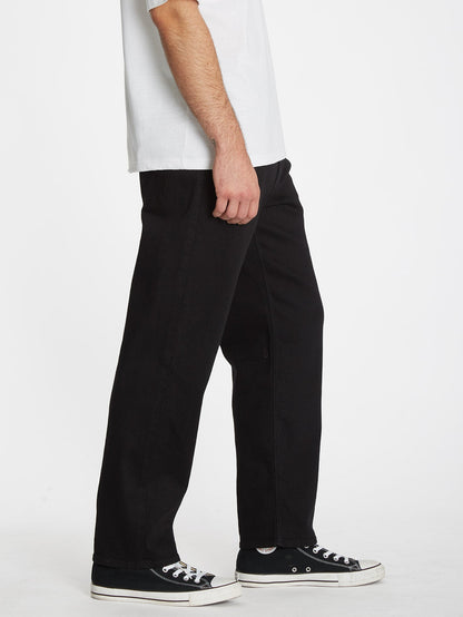 Modown Tapered Jeans - BLACK ON BLACK