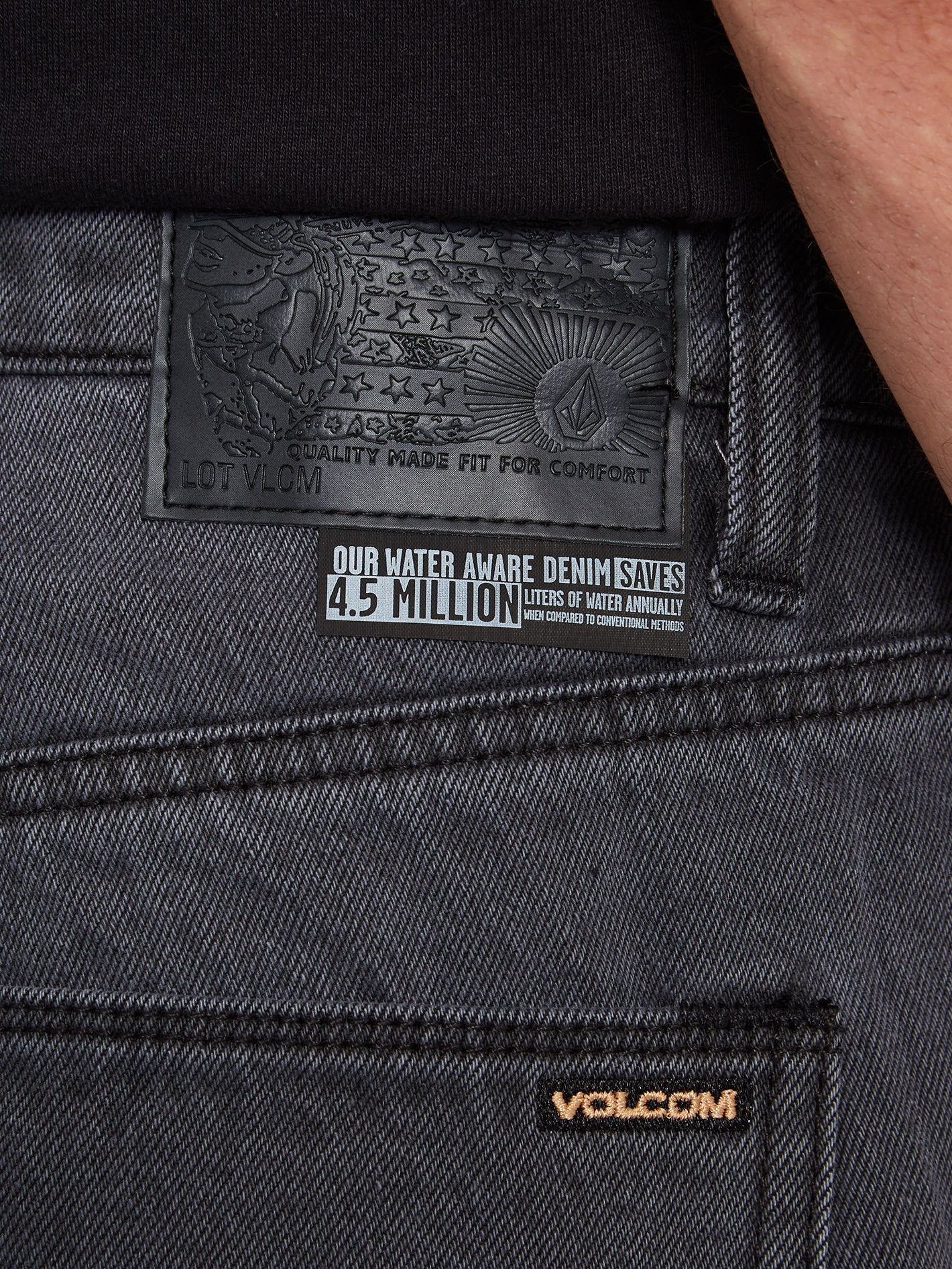 Modown Tapered Denim - FADE TO BLACK