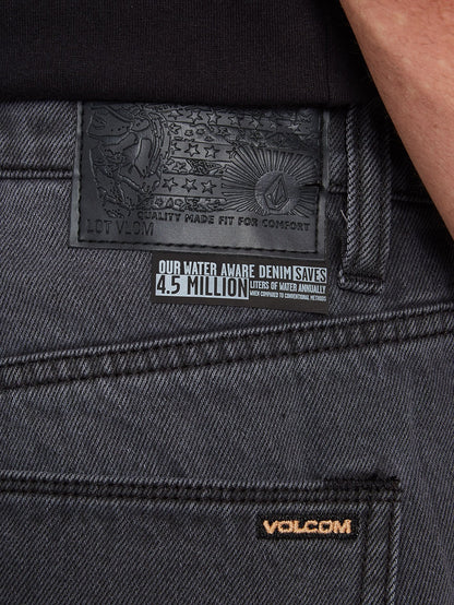 Modown Tapered Denim - FADE TO BLACK