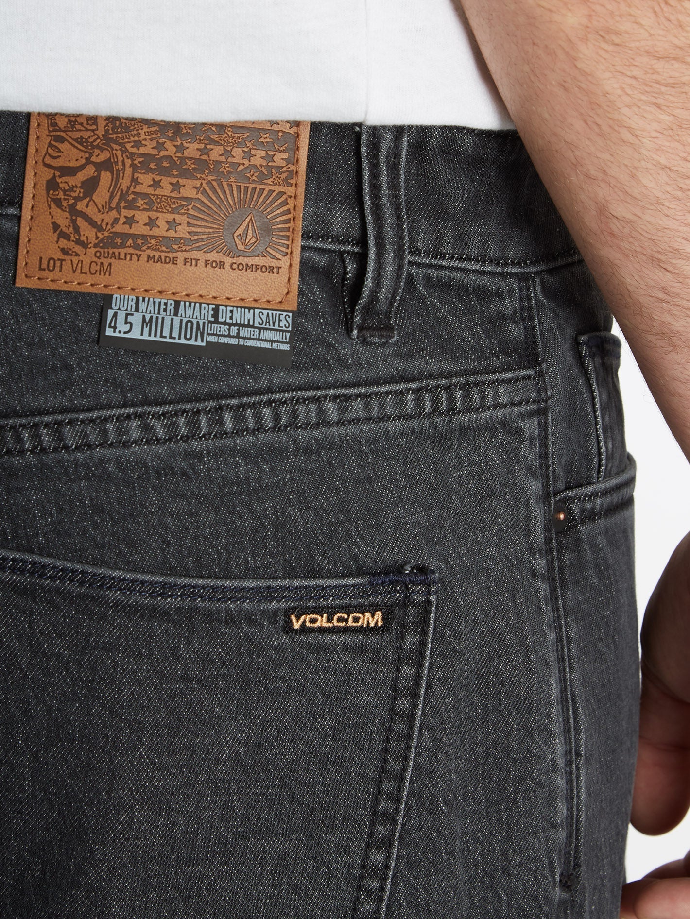 Modown Tapered Jeans - STONEY BLACK