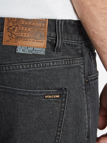 Modown Tapered Jeans - STONEY BLACK