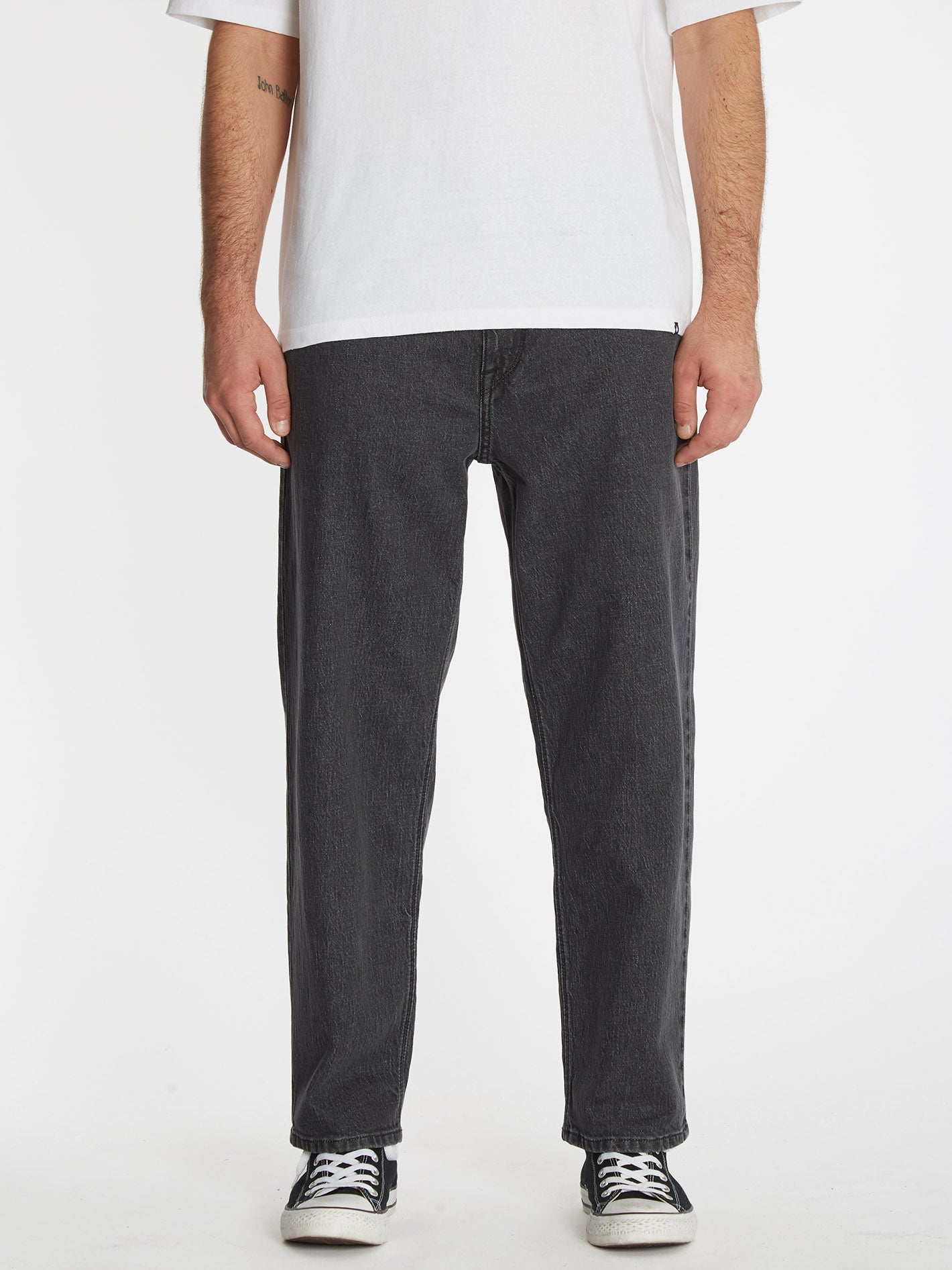 Modown Tapered Jeans - STONEY BLACK