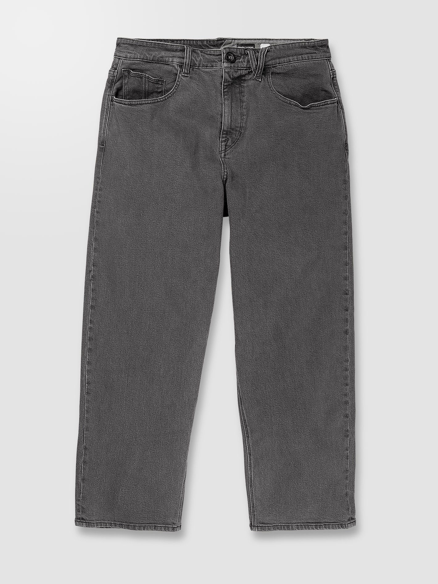 Billow Tapered Jeans - BLACK OZONE