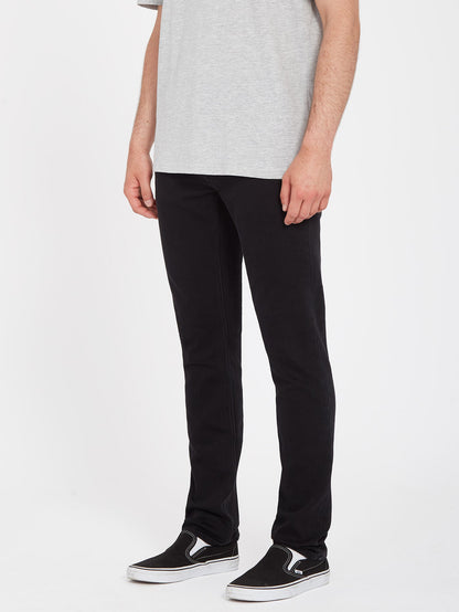Solver Tapered Jeans - BLACK OUT