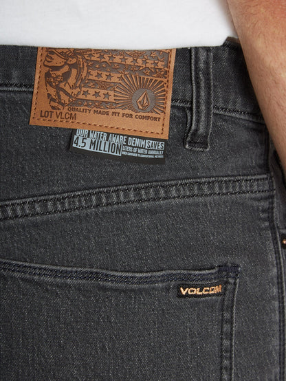 Solver Tapered Jeans - STONEY BLACK