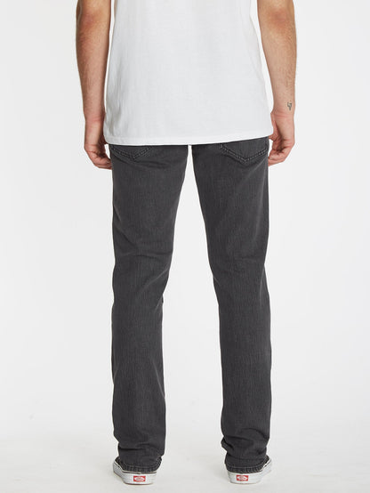 Solver Tapered Jeans - STONEY BLACK