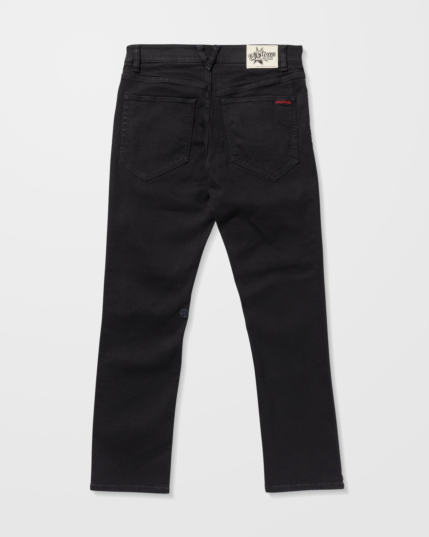 Volcom Ent Pennywise Jeans - Black On Black
