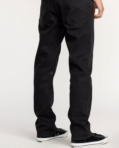 Volcom Ent Pennywise Jeans - Black On Black
