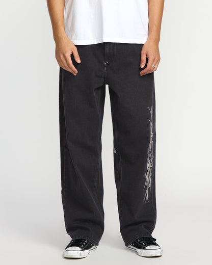 Volcom Ent Tisakorean Jeans - Fade To Black