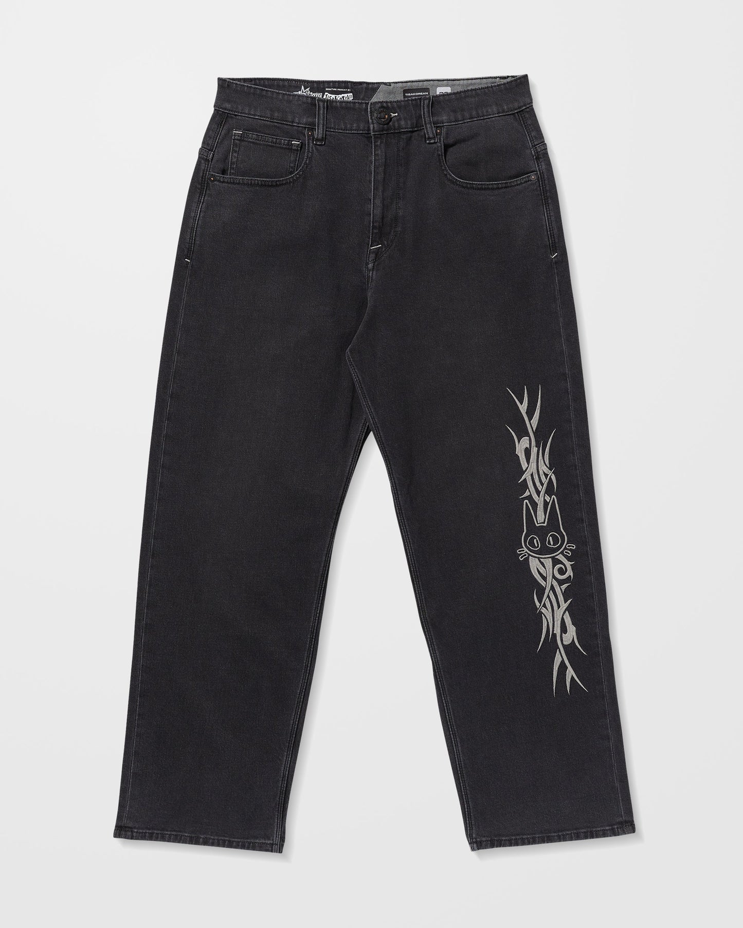 Volcom Ent Tisakorean Jeans - Fade To Black