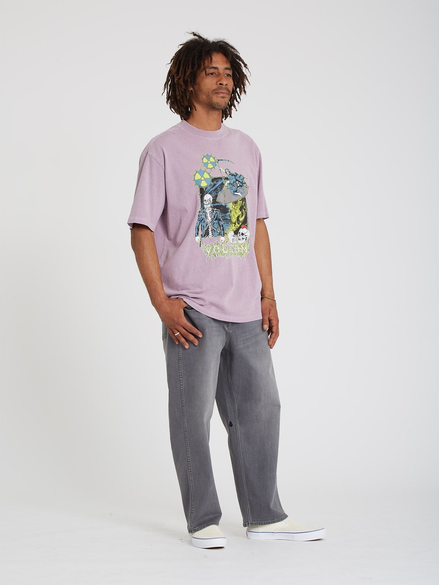 Lurking About Denim - GREY VINTAGE