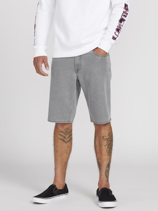 Solver Denim Short - Daze Grey