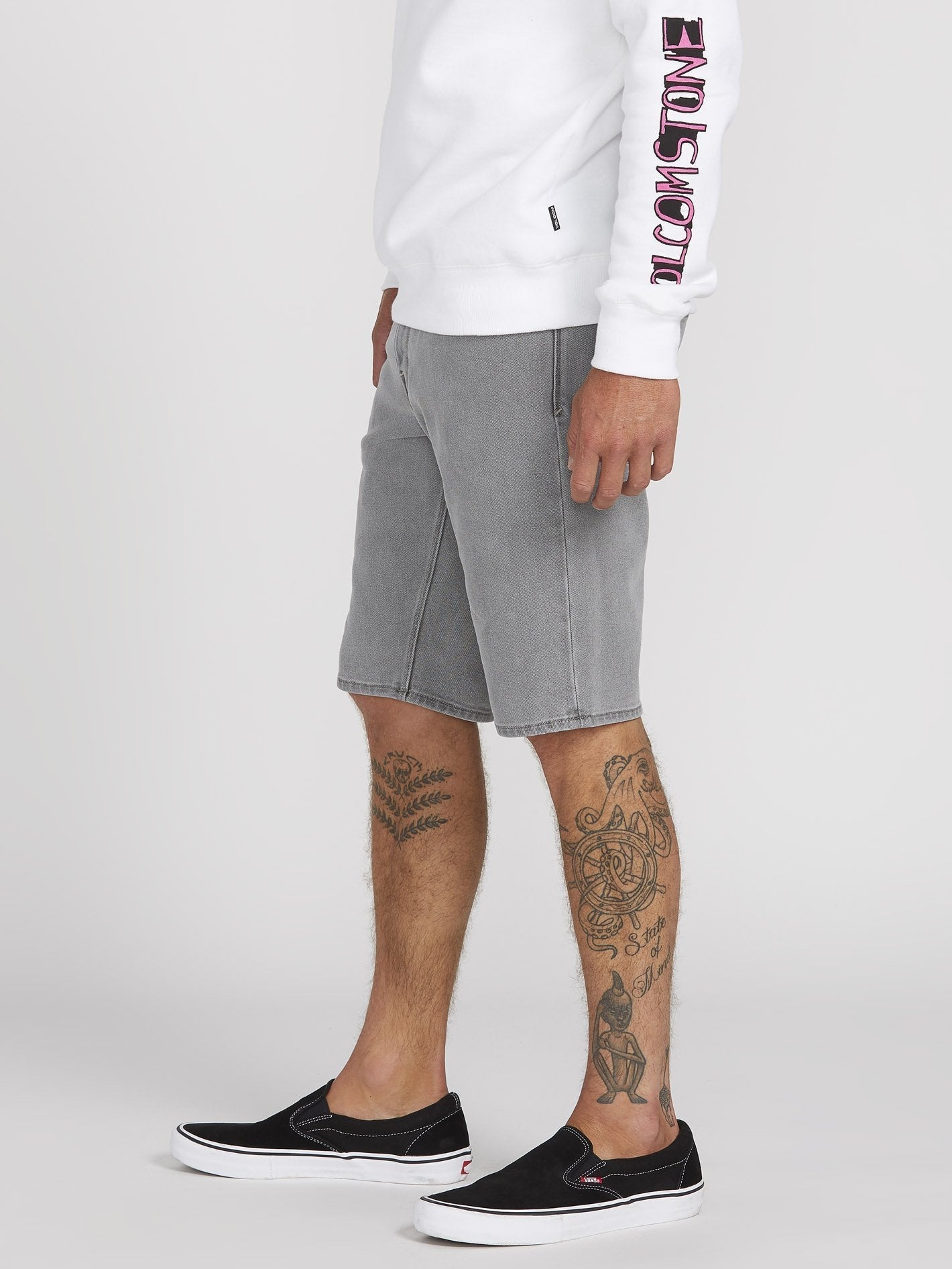 Solver Denim Short - Daze Grey