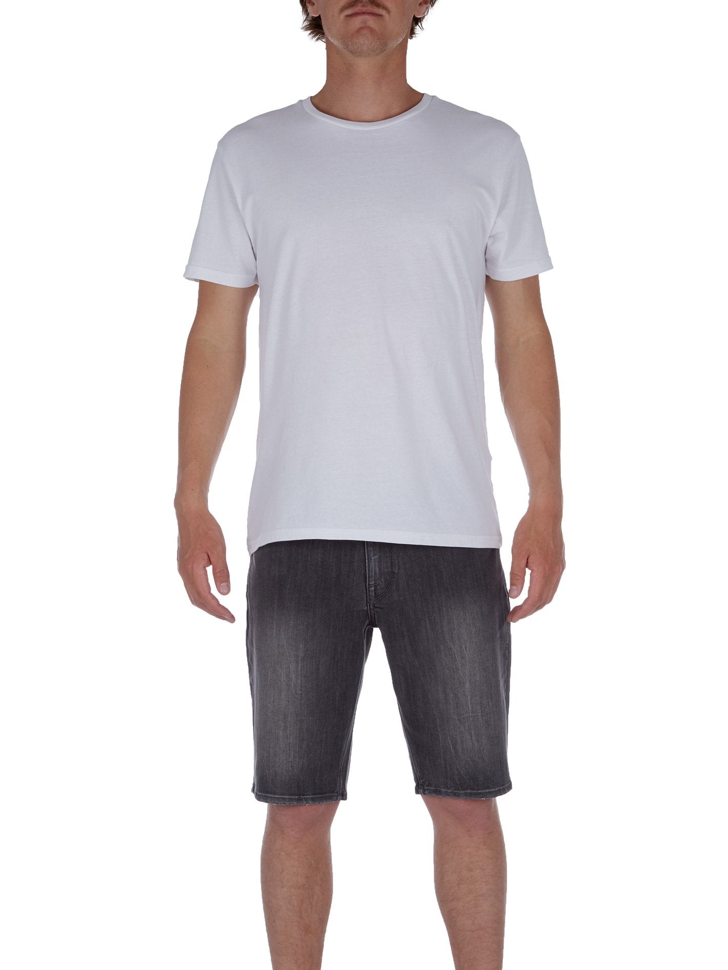 Solver Denim Short - Vertiver Grey