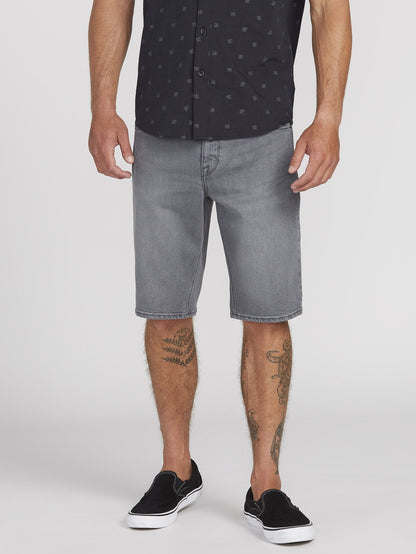 Kinkade Denim Short - Grey Vintage