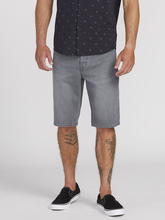Kinkade Denim Short - Grey Vintage