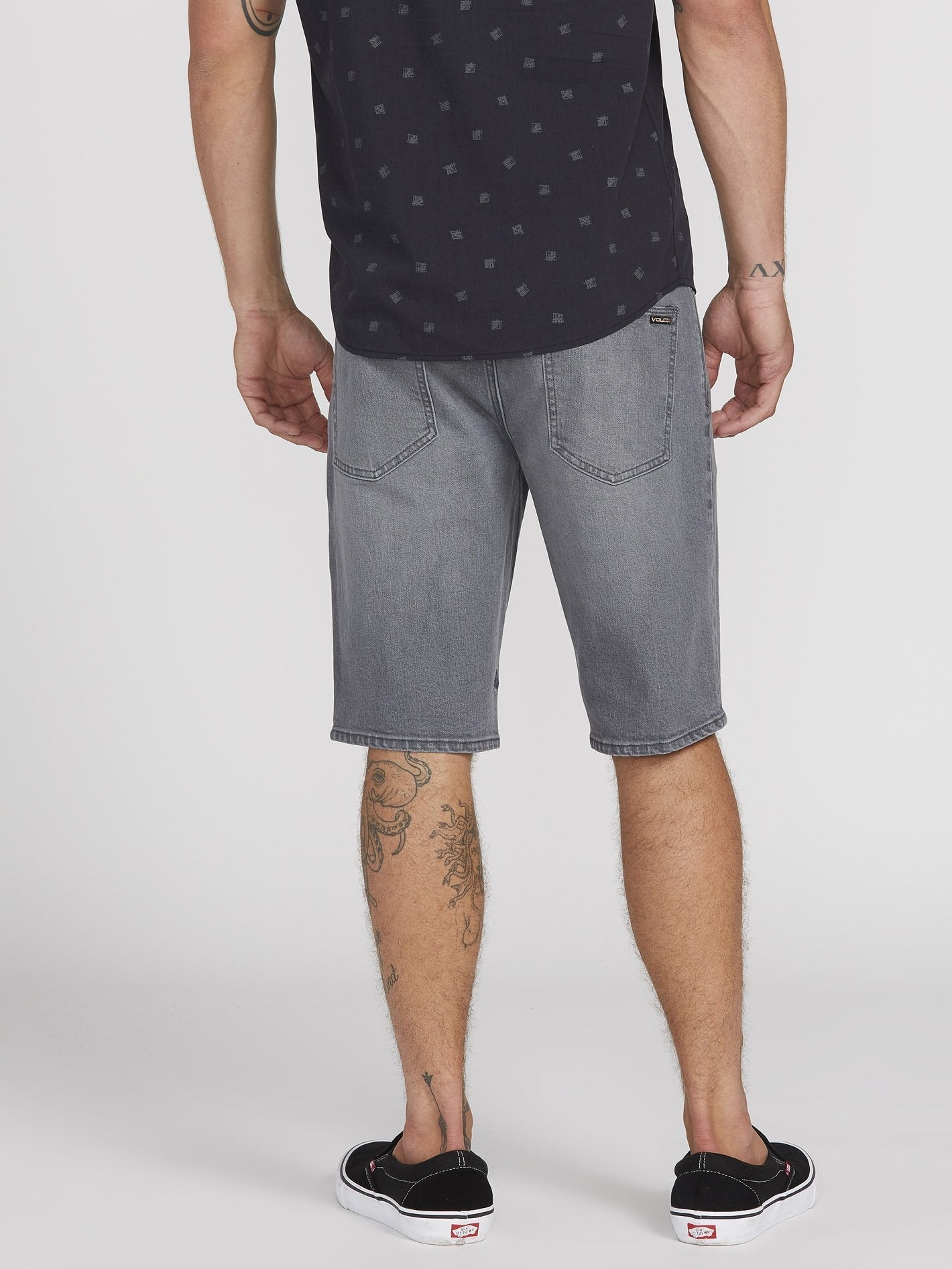 Kinkade Denim Short - Grey Vintage