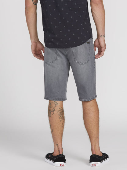 Kinkade Denim Short - Grey Vintage