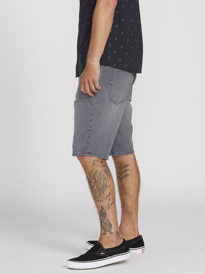 Kinkade Denim Short - Grey Vintage