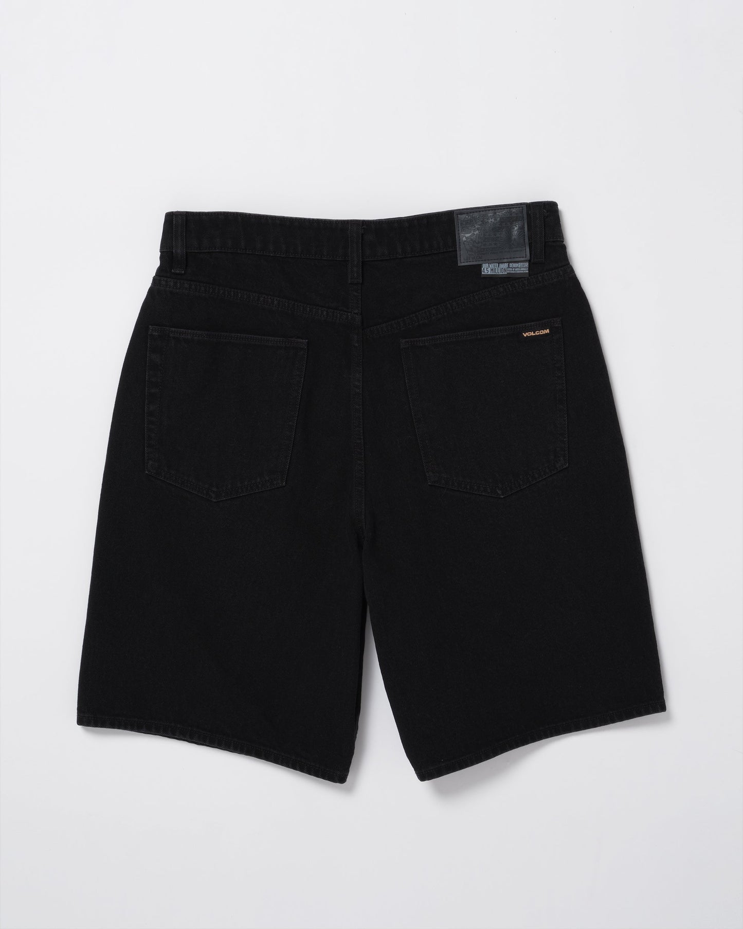 Billow Denim Short - BLACK