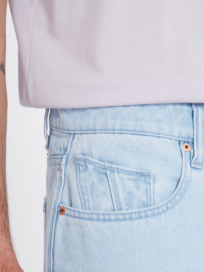 Billow Denim Short - LIGHT BLUE