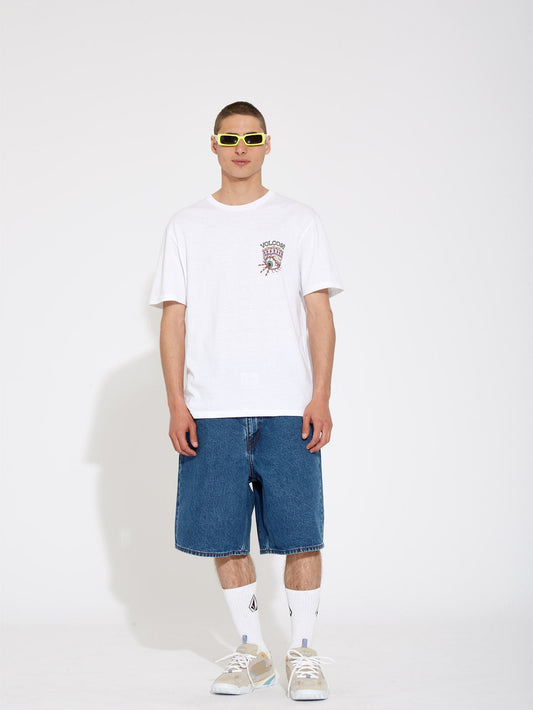 Billow Denim Short - OLIVER MID BLUE