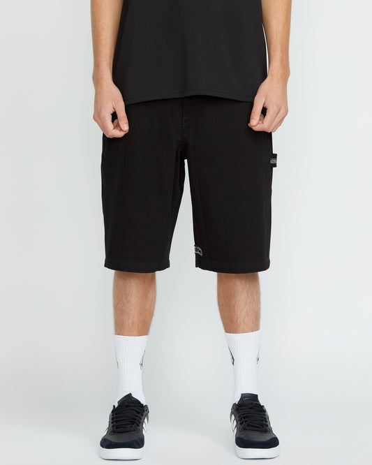 Sawhorse Denim Short - BLACK