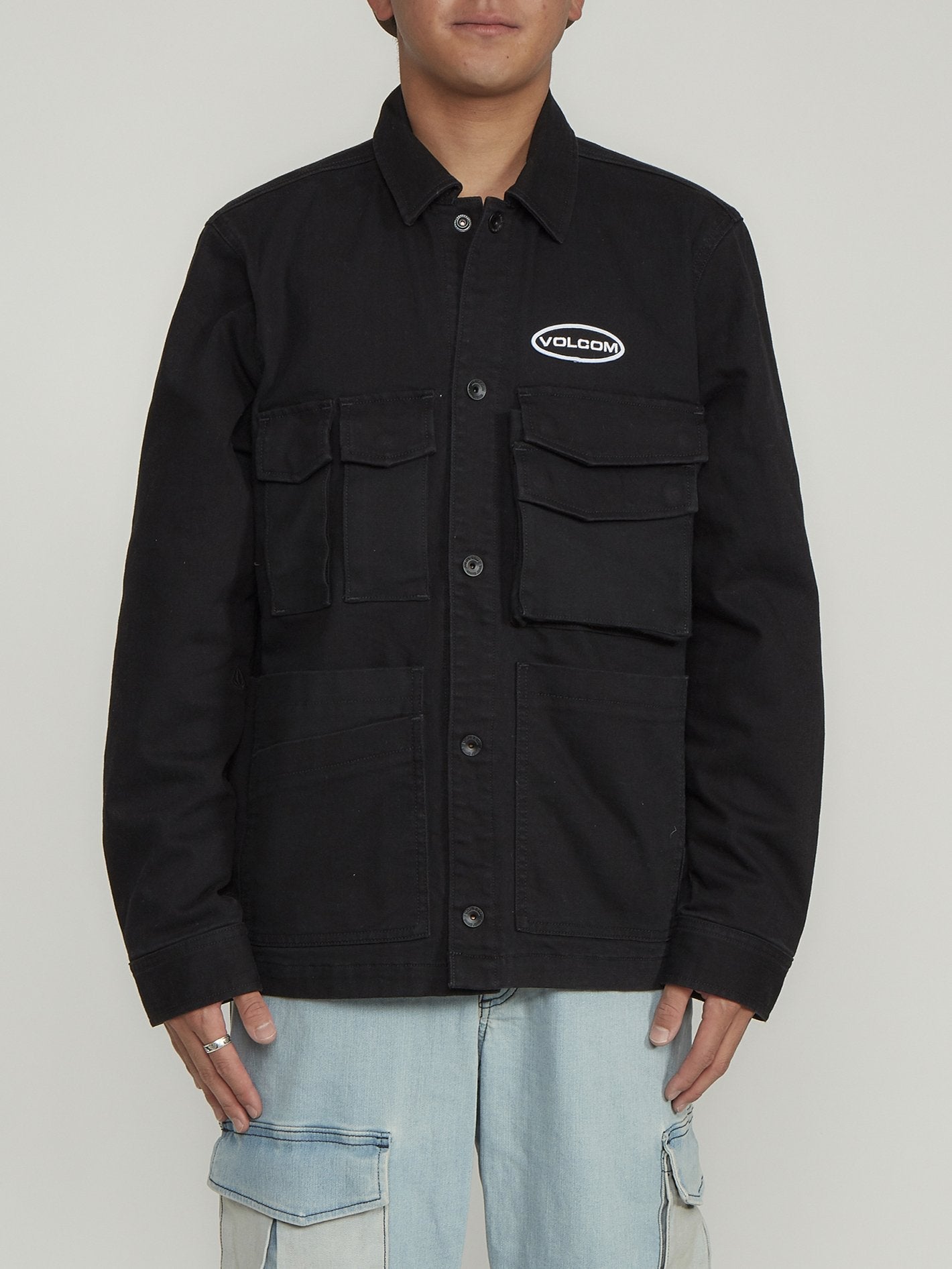 Volcompartment jacket - Black
