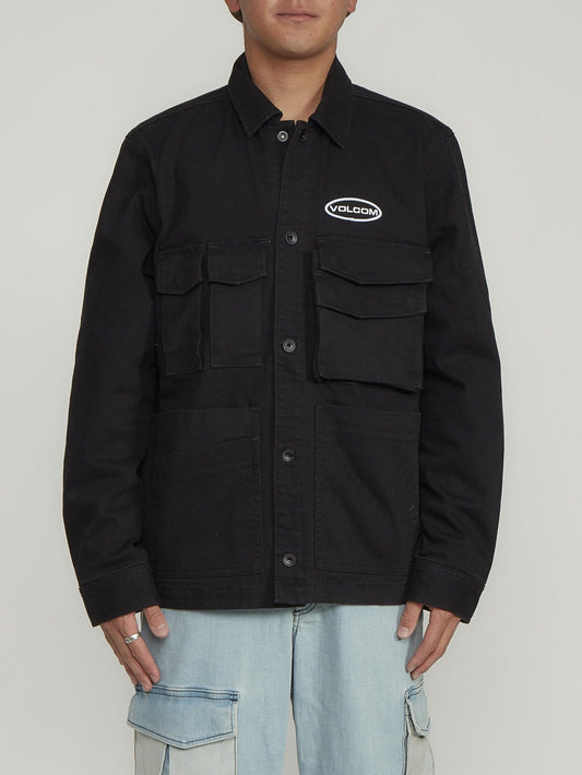 Volcompartment jacket - Black