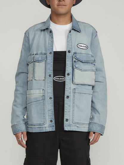 Volcompartment jacket - BLUE