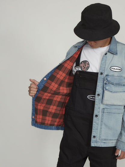 Volcompartment jacket - BLUE