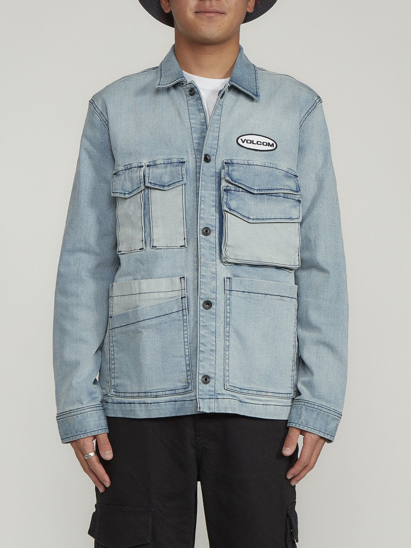Volcompartment jacket - BLUE