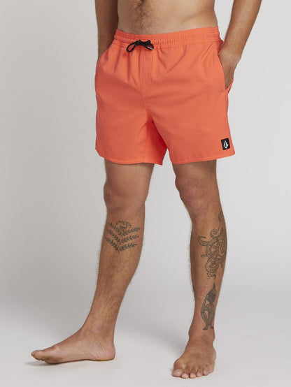 Lido Trunks 16" Boardshort - Electric Coral