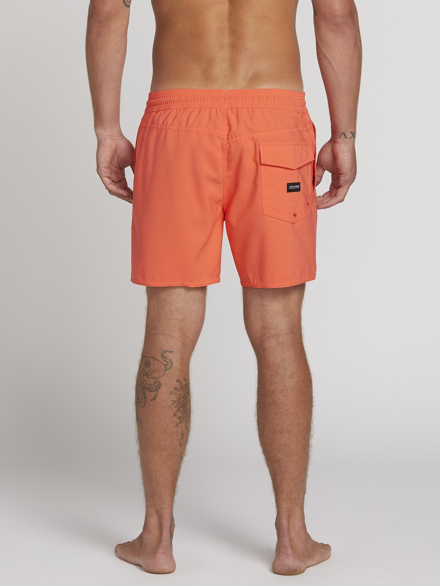 Lido Trunks 16" Boardshort - Electric Coral