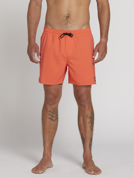 Lido Trunks 16" Boardshort - Electric Coral