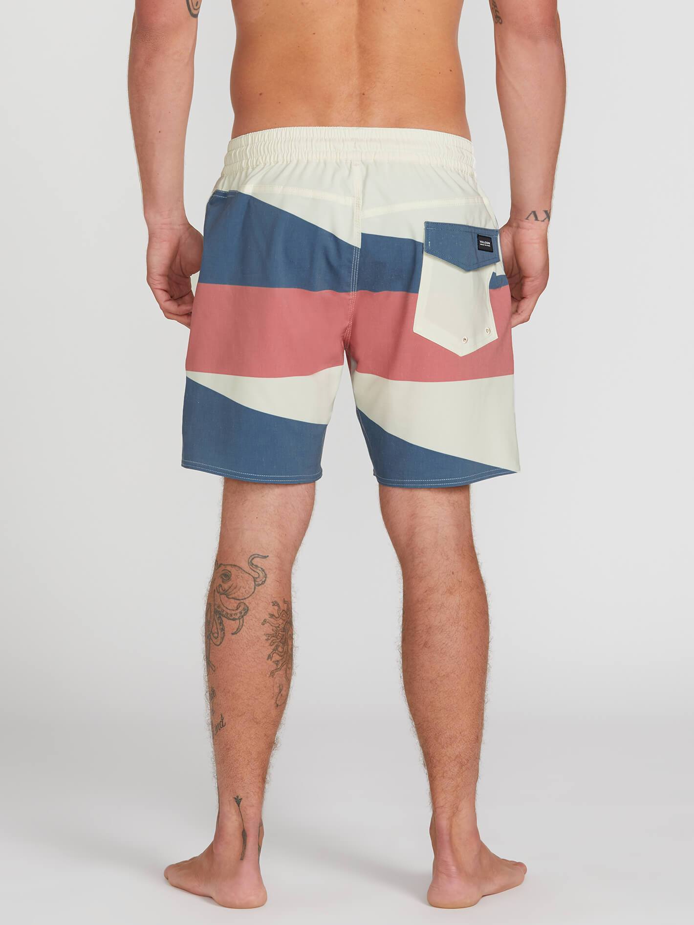 Knotical Trunk 17" Boardshort - White Flash
