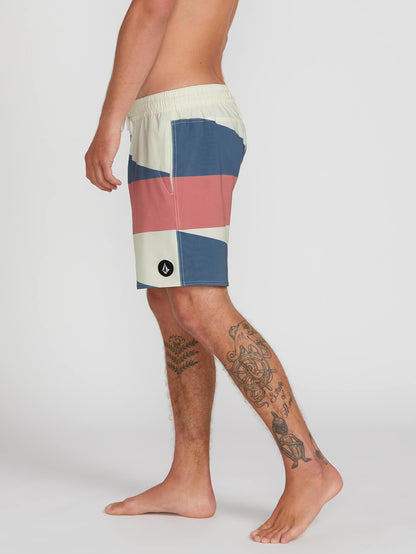 Knotical Trunk 17" Boardshort - White Flash