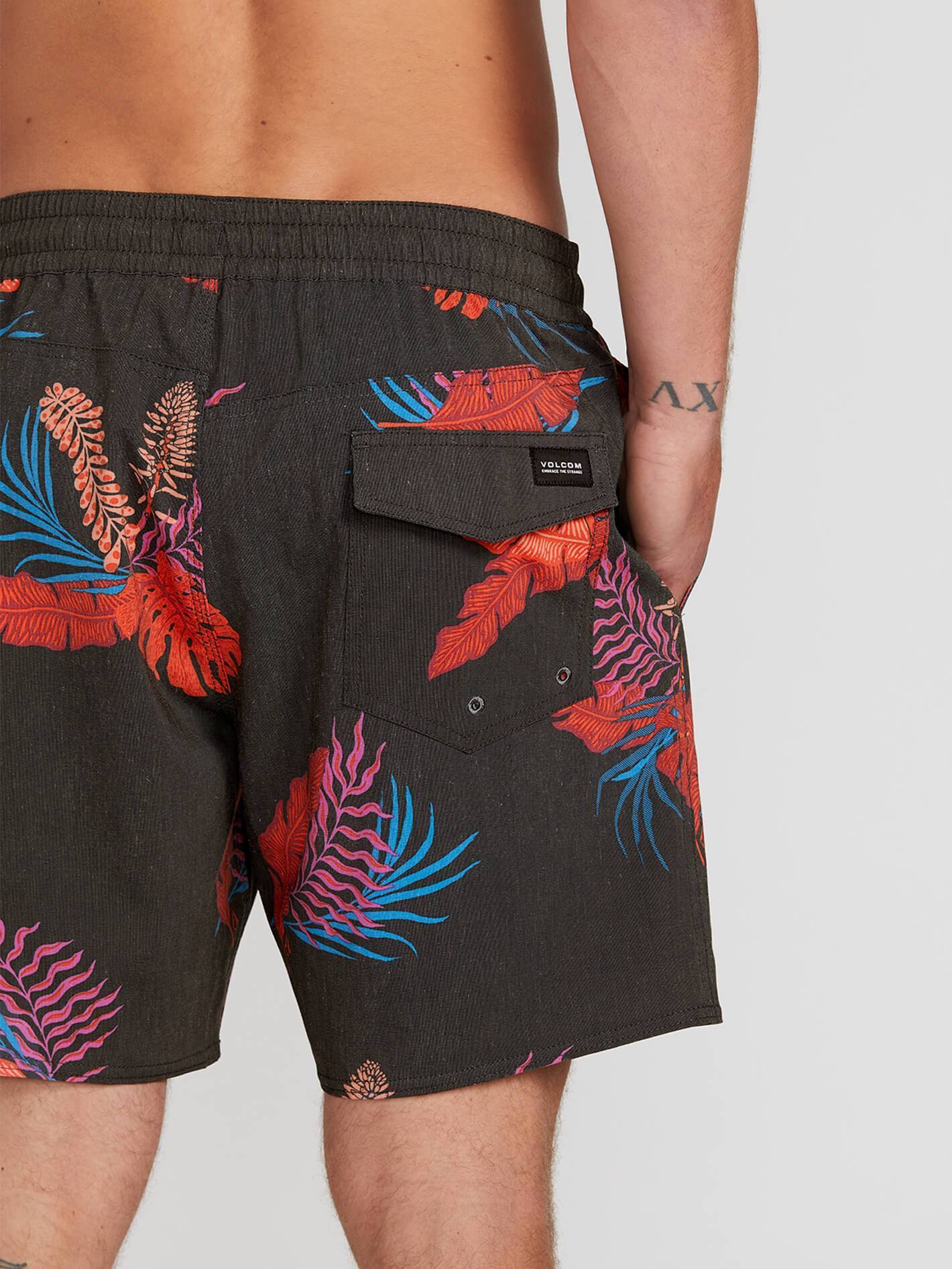 Bermuda Trunk 17" Boardshort - Black