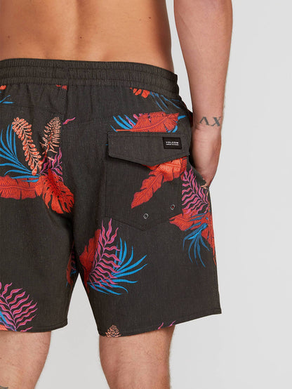 Bermuda Trunk 17" Boardshort - Black