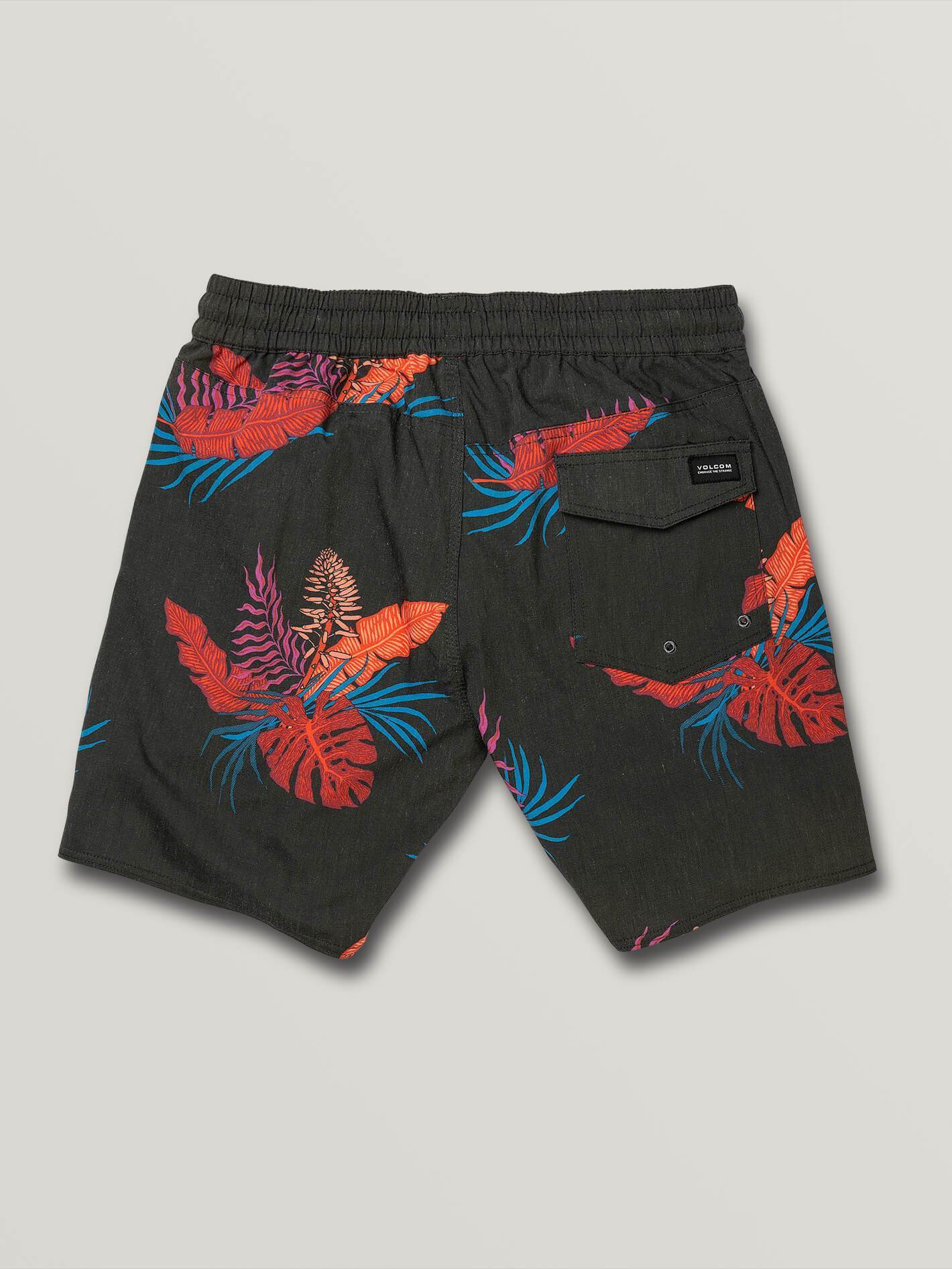 Bermuda Trunk 17" Boardshort - Black