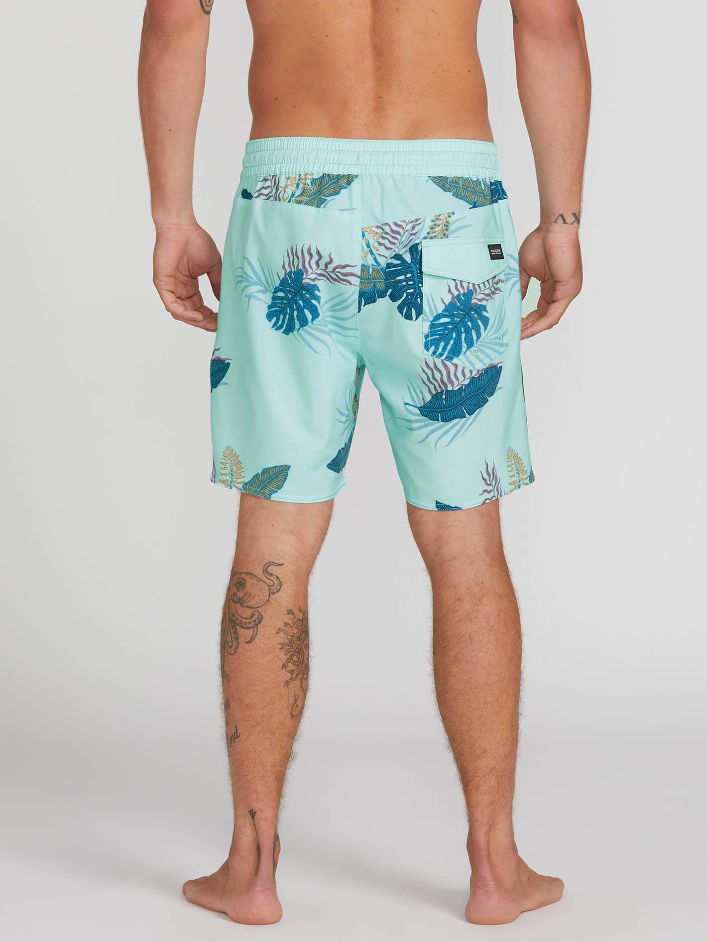 Bermuda Trunk 17" Boardshort - Resin Blue
