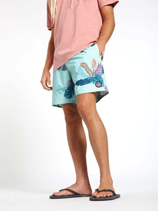 Bermuda Trunk 17" Boardshort - Resin Blue