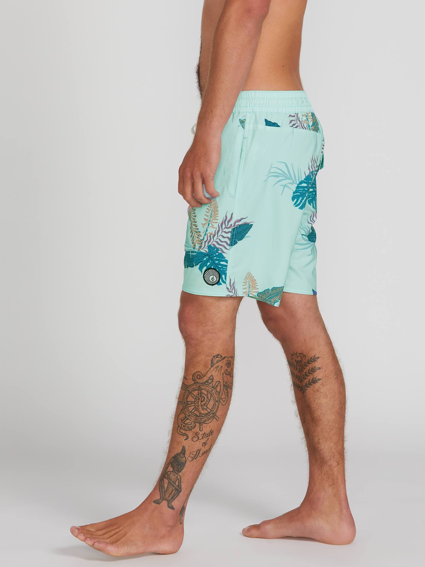 Bermuda Trunk 17" Boardshort - Resin Blue
