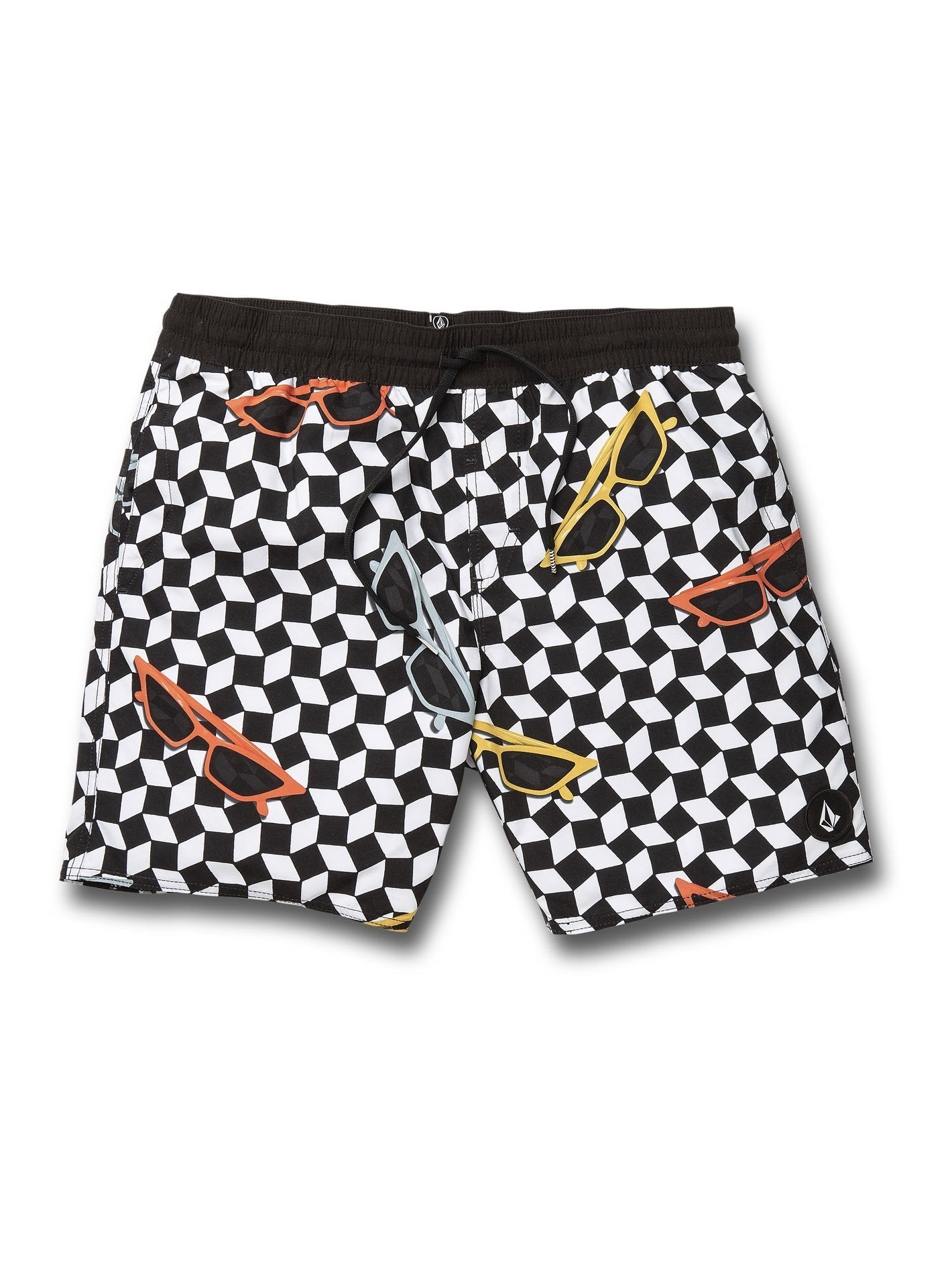 Flashback Trunk 17" Boardshort - Black