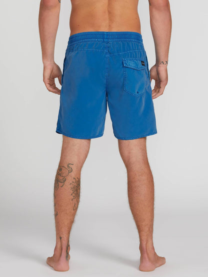 Center Trunk 17" Boardshort - True Blue