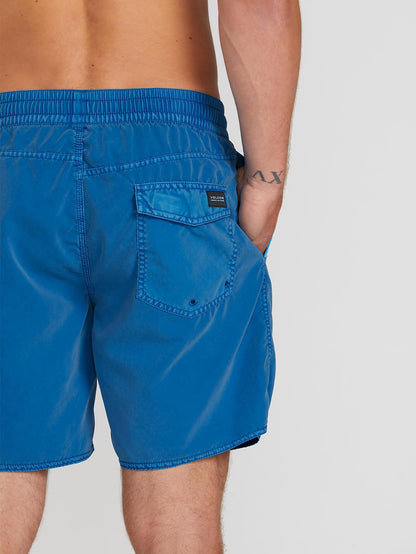 Center Trunk 17" Boardshort - True Blue