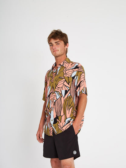 Lido Solid Trunk 16" Boardshort - BLACK