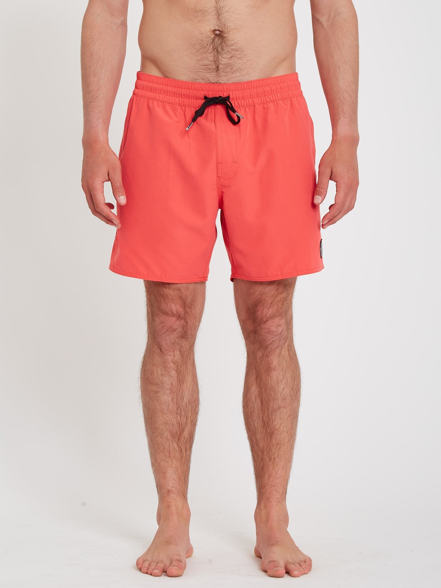 Lido Solid Trunk 16" Boardshort - CAYENNE